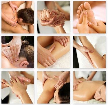 Specific body part massage